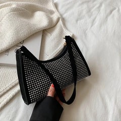 Women Single Shoulder Underarm Bags Casual Ladies Dot Small Purses