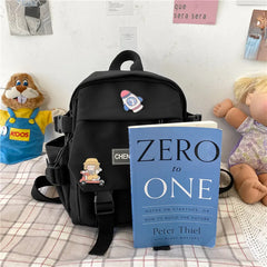 Women Small Backpack Nylon Mini Backpacks Shoulder Bag School Bag for Teenager G