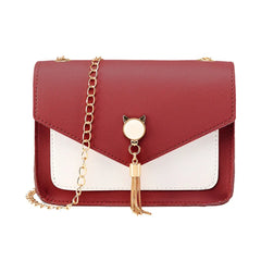 Women Small Crossbody Bags Girls Mini Purse Leather Flap Bag Chain Shoulder