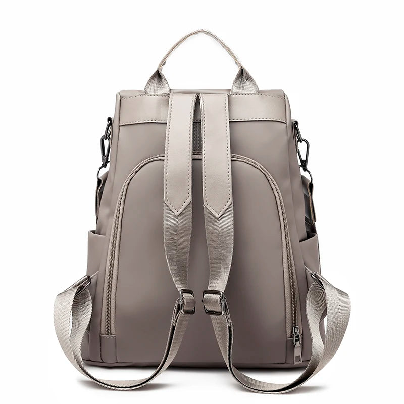 Waterproof Women Small Shopping Backpacks Shoulder Bag