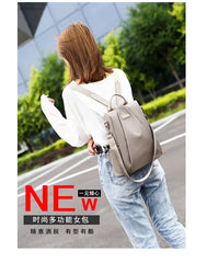 Waterproof Women Small Shopping Backpacks Shoulder Bag