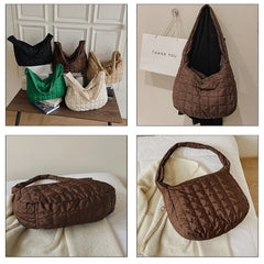 Soft Down Shoulder Bag Classic Girls Hobo Bag