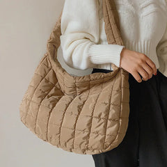 Soft Down Shoulder Bag Classic Girls Hobo Bag