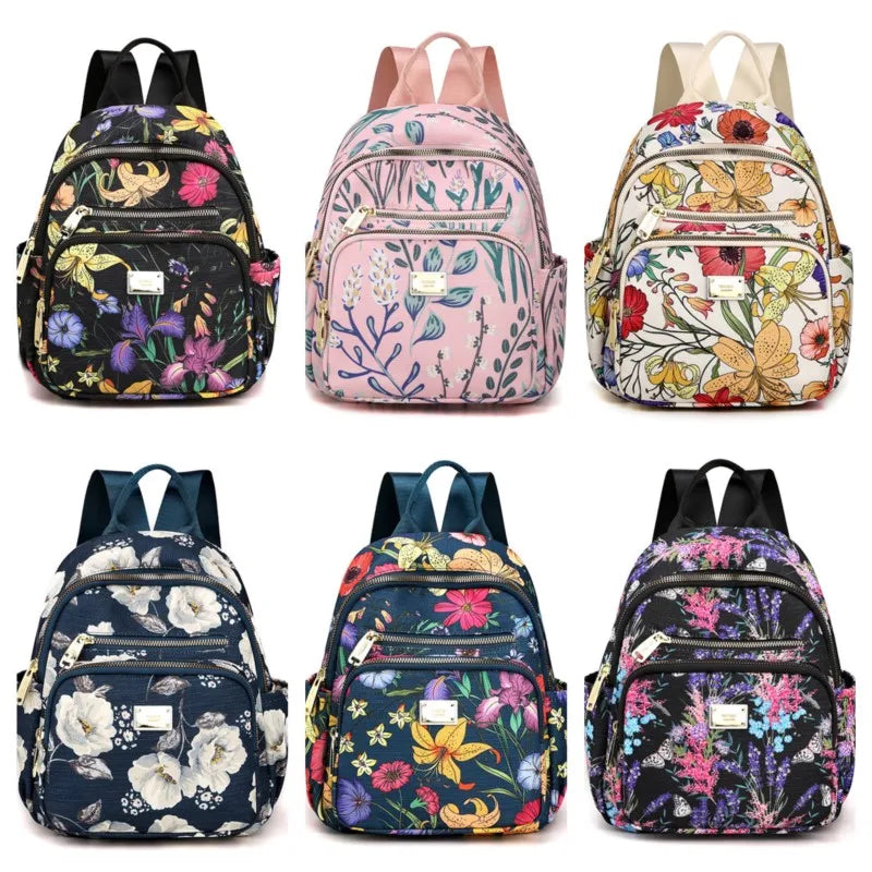 Soft Nylon Small Backpack for Teenage Girls