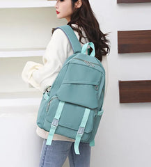 Women Strap School Bag High-Volume Junior High School Students School Bag