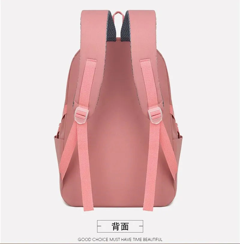 Women Strap School Bag High-Volume Junior High School Students School Bag