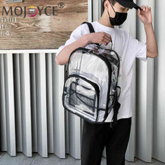 Women Transparent Layers Knapsack Backpacks