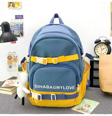 Harajuku Style Women's Travel Backpack Large Capacity Laptop Bag