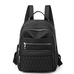 Women Travel Backpack Girls Schoolbag Soft Fabric Multi-pockets Backpack