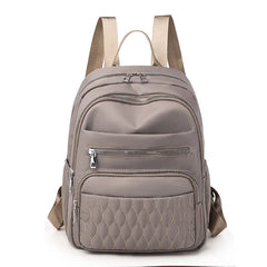 Women Travel Backpack Girls Schoolbag Soft Fabric Multi-pockets Backpack