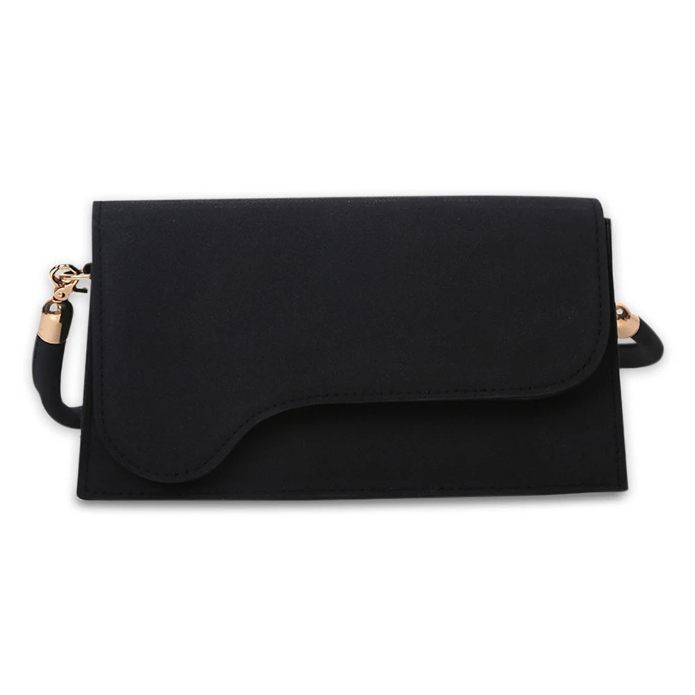 Matte PU Leather Women's Shoulder Bag Casual Solid Ladies Handbag