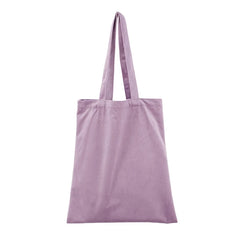 Velvet Bag Large Capacity Shoulder Bag DIY Hand Painted Tote Bag