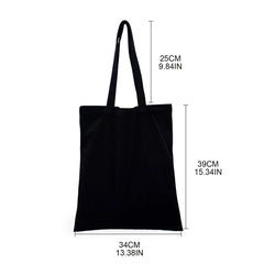 Velvet Shoulder Bag Large Capacity DIY Hand Painted Tote