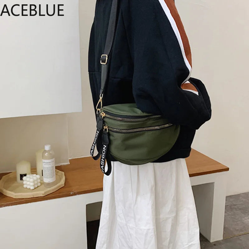 Women Waist Bag Fanny Pack Crossbody Chest - Large Capacity