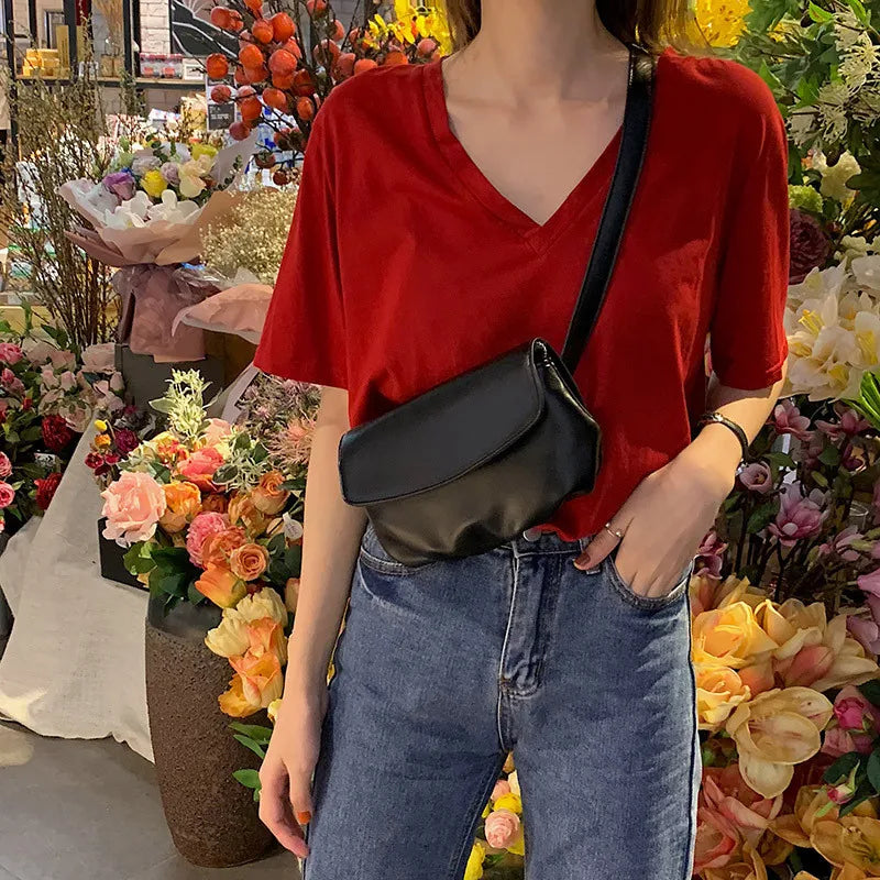 Canvas Fanny Pack Waist Bag for Women