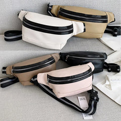 Leather Women Waist Bag Chest Bag Fanny Pack Travel Hip Waist Pack