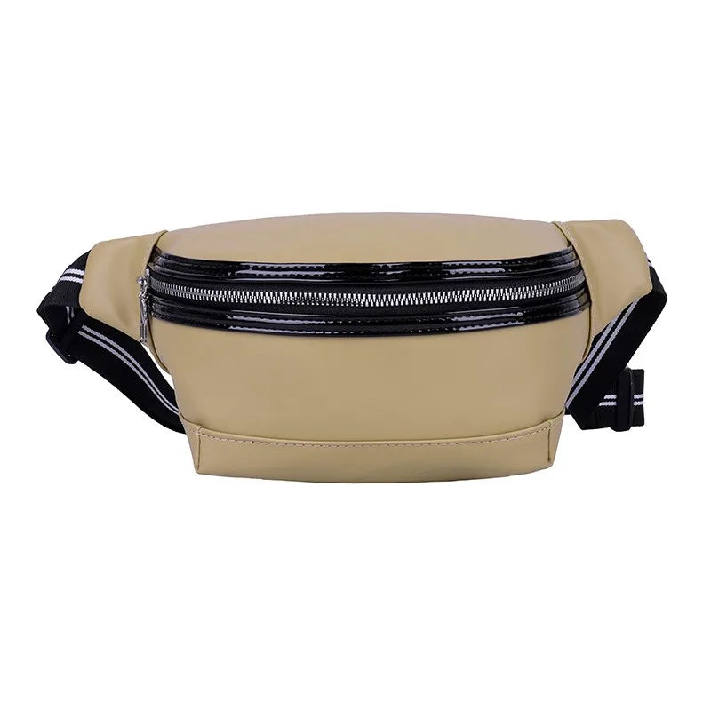 Leather Women Waist Bag Chest Bag Fanny Pack Travel Hip Waist Pack