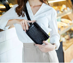Women Waist Pack PU Leather Belt Waist Bag Phone Case