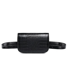 Women Waist Pack PU Leather Belt Waist Bag Phone Case