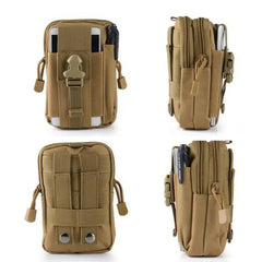 Women Waist Packs Outdoor Survival Molle Pouch Military Tactical Waist Pack Emer