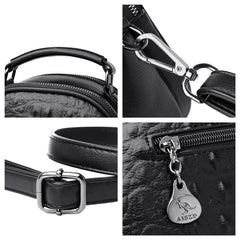 Vintage Small Messenger Bag PU Leather Lady Handbag