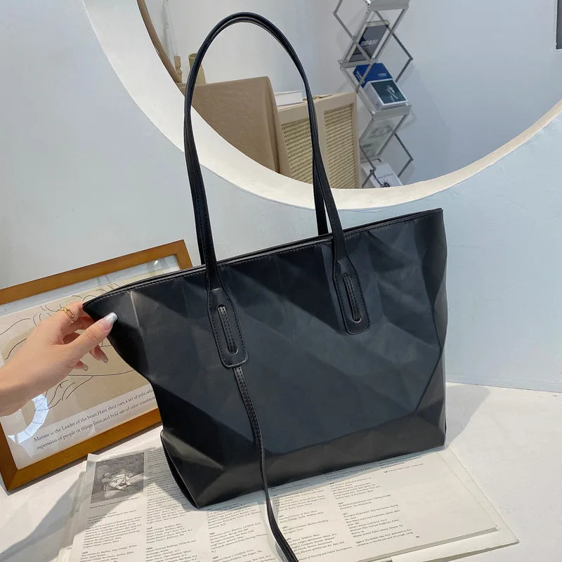 Women's High Capacity Triangle Shoulder Bag