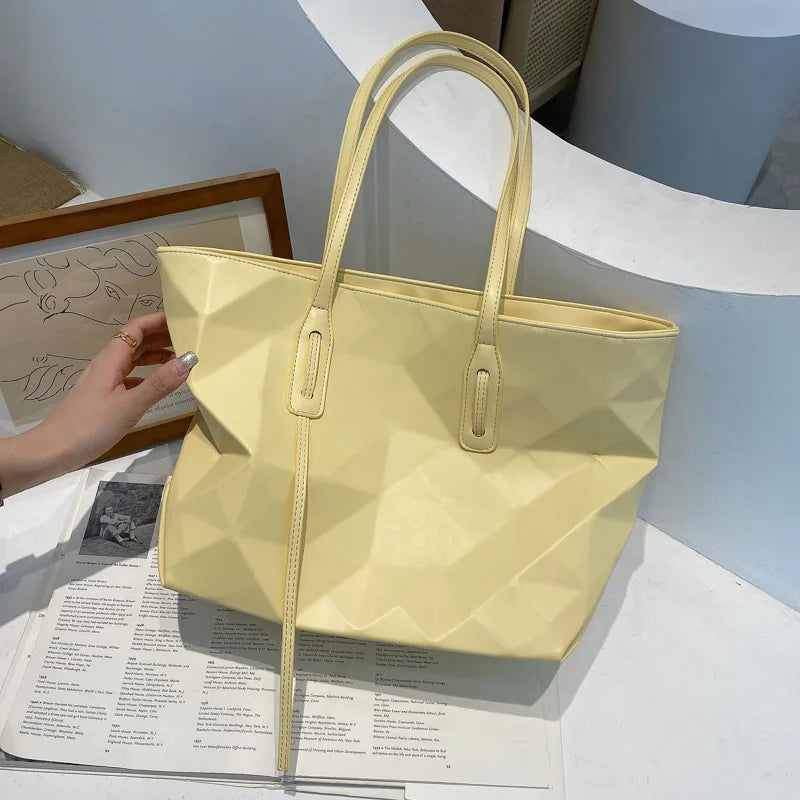 Women's High Capacity Triangle Shoulder Bag