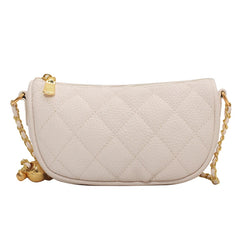 Women's PU Leather Handlebag Messenger Bag Zipper Armpit Handbag Rainbow