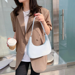 Women's Small Shoulder Bag Zipper Handbag