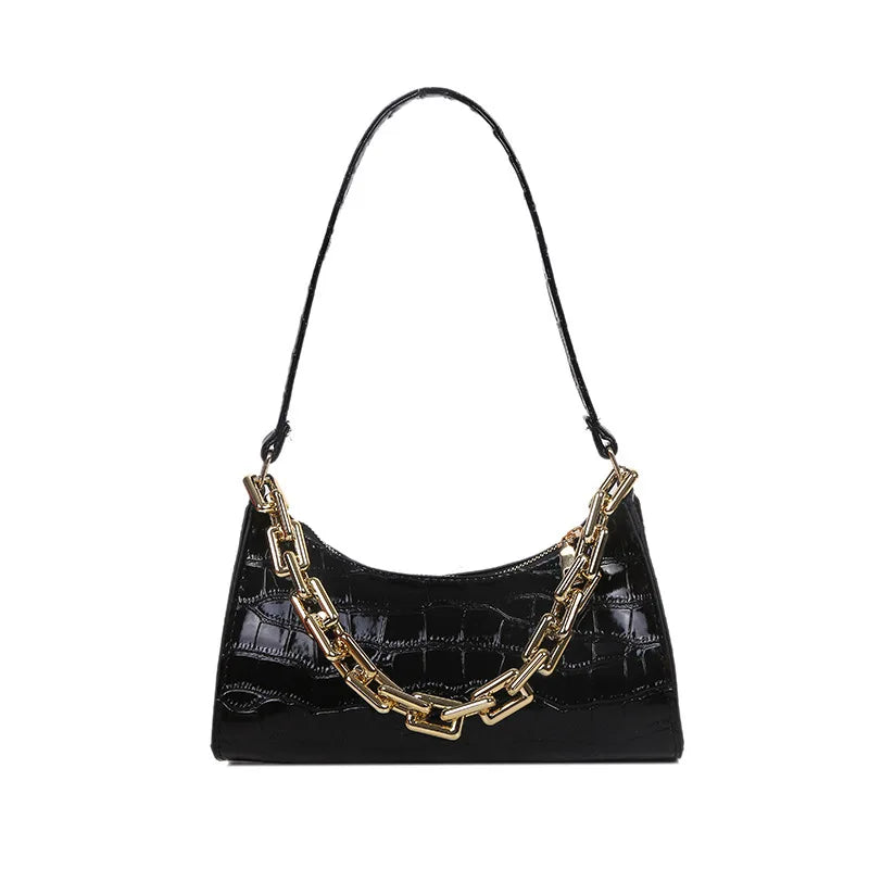 Crocodile Pattern Armpit Bag Purses & Handbags Tote Bag