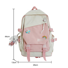 Women's Casual Backpack Laptop Student School Bag