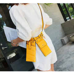 Women's Leather Waist Bag Fanny Pack Streetwear Chest Pack