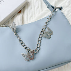 Women's Butterfly Chain Shoulder Bag Purses Underarm Bag