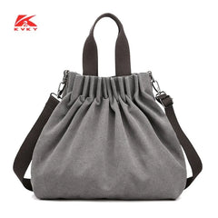 Women's Canvas Hobo Handbag Large Capacity Shoulder Bag