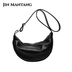Soft Leather Hobos Bag for Women Shoulder Messenger Purse Handbags