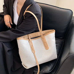Women's Canvas Messenger Handbag Large Capacity Shoulder Handbags