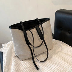 Women's Canvas Messenger Handbag Large Capacity Shoulder Handbags