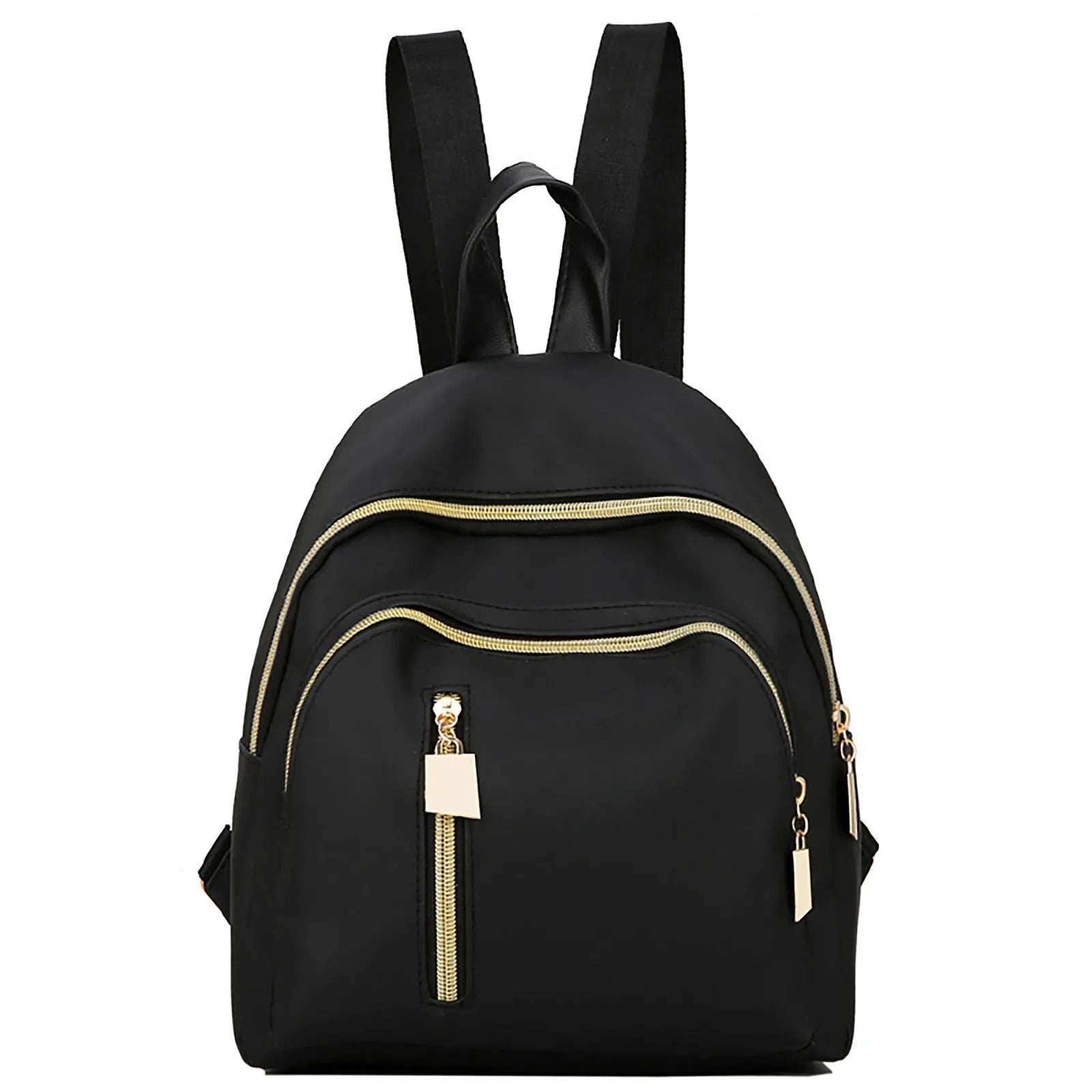 Women's Leather Backpack Teenage Girls School Bag Lady Mochila