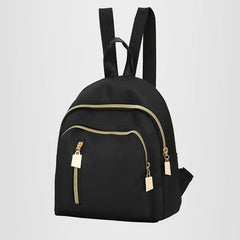 Women's Leather Backpack Teenage Girls School Bag Lady Mochila