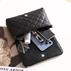 Women's Shoulder Bag Diamond Lattice Handbag