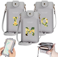 Women's Crossbody Bag Wallet Card Holder Small Purse Floral Print Handbag