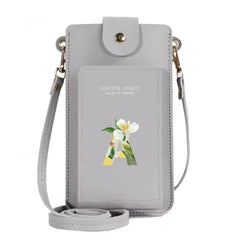 Women's Crossbody Bag Wallet Card Holder Small Purse Floral Print Handbag