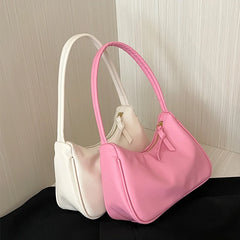 Women's Shoulder Underarm Bags Soft PU Handbags All-match Totes