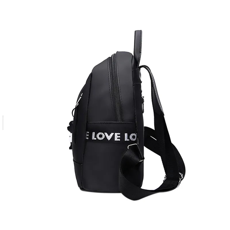 Small Backpack Travel Shoulder Bag Anti-thief Pendant