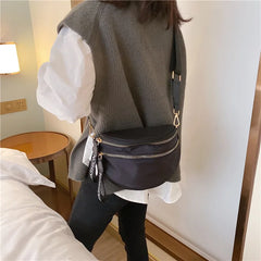 Women's Waterproof Nylon Fanny Pack Waist Bag