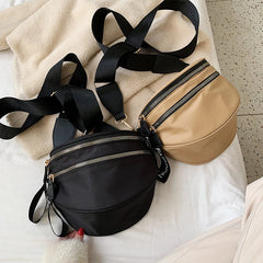 Women's Waterproof Nylon Fanny Pack Waist Bag
