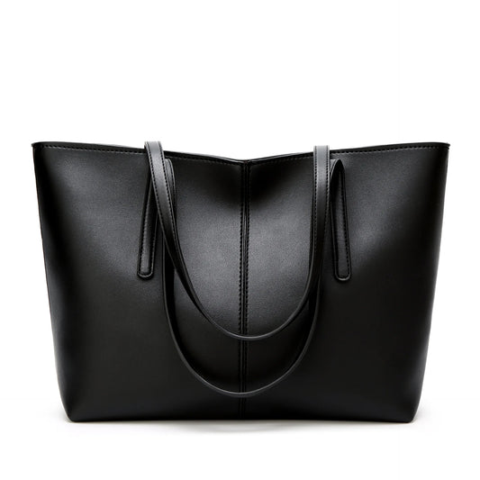 Women's PU Leather Shoulder Bags Big Capacity Messenger Bags Casual Handbags