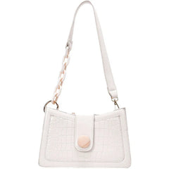 Women's Stone Pattern Shoulder Bag Armpit Clutch Bag