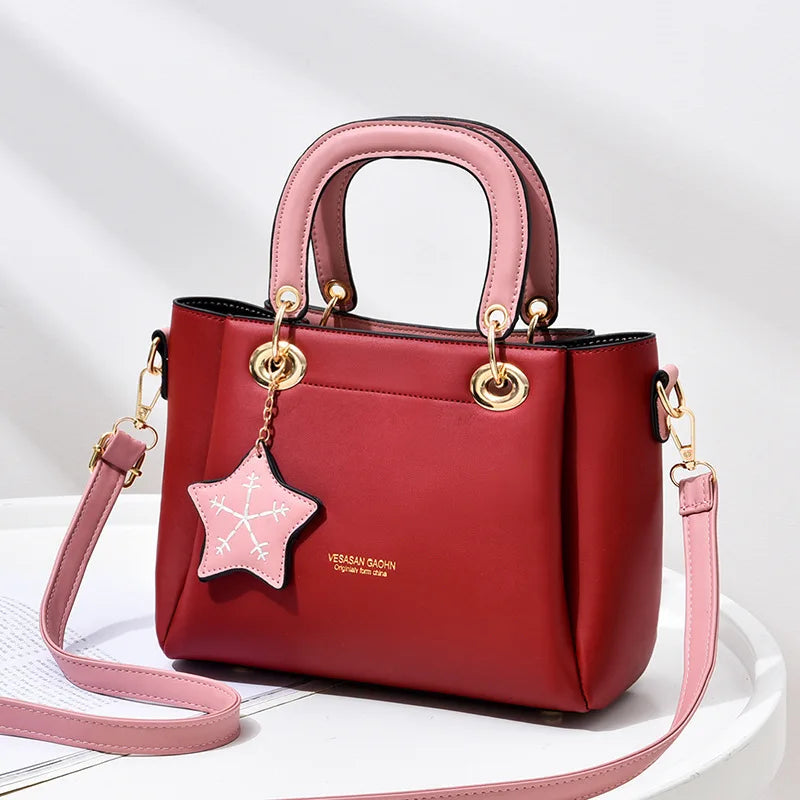 Women Summer Bucket Bag Shoulder Messenger Bag
