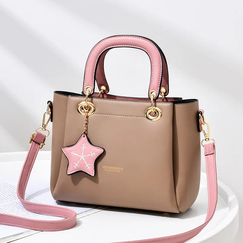 Women Summer Bucket Bag Shoulder Messenger Bag